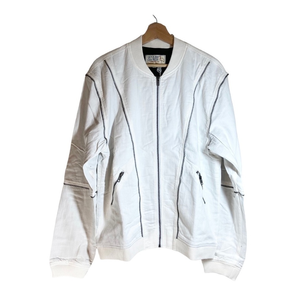 Free People x Sandrine Rose Oversized Bomber Jacket NWT